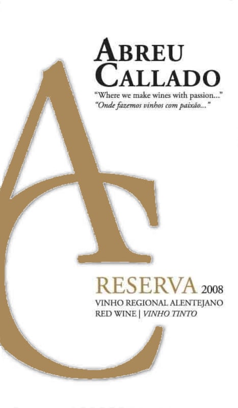 Fundacao Abreu Callado AC Reserva 2008 Front Label