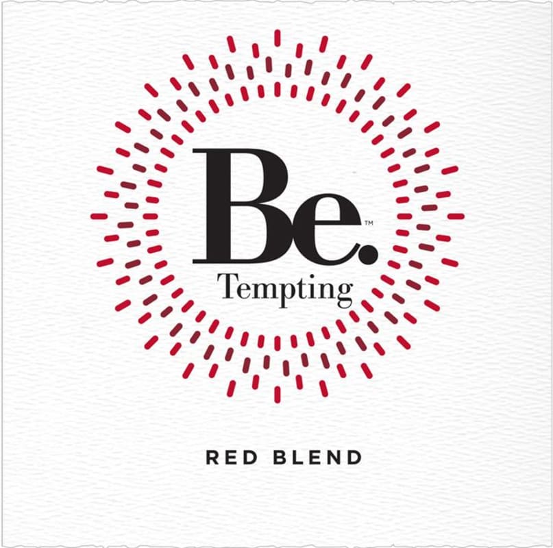 Be Winery Tempting Red 2011 Front Label