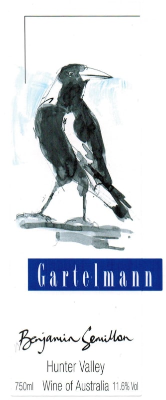 Coli Benjamin Semillon 2015 Front Label