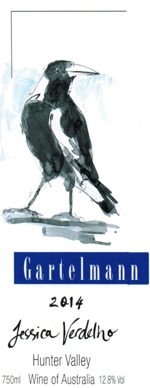 Gartelmann Wines Jessica Verdelho 2014 Front Label