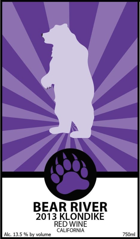 Bear River Klondike Red 2013 Front Label