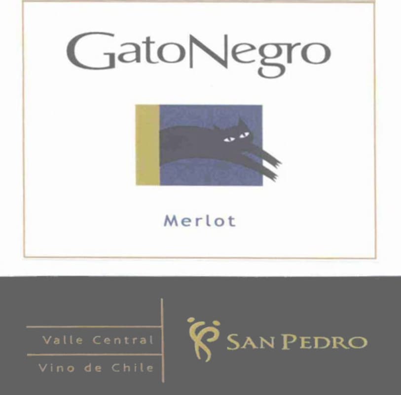GatoNegro San Pedro Merlot 2014 Front Label