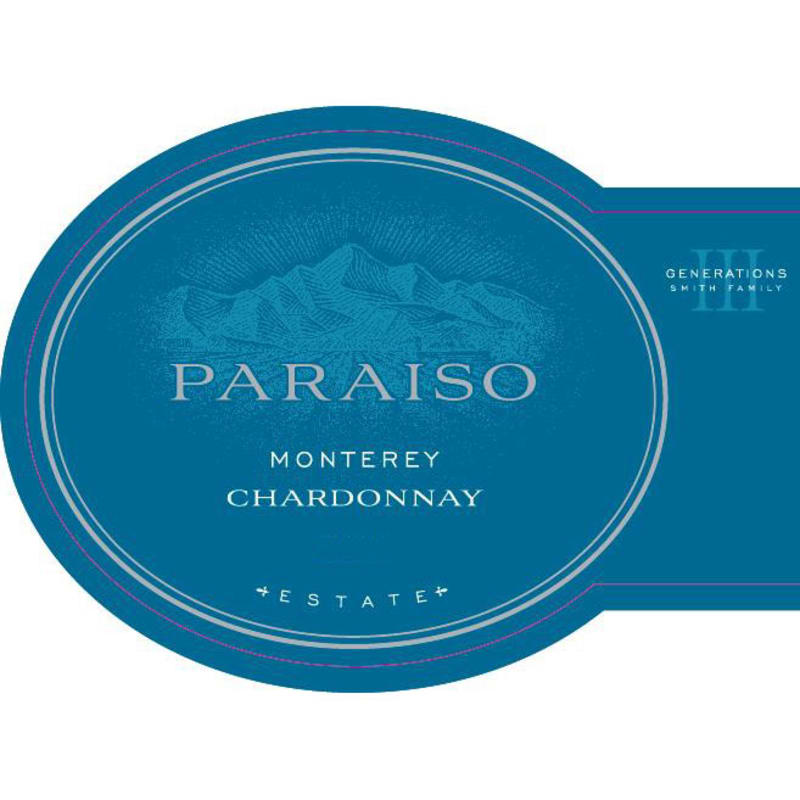 Paraiso Vineyards Chardonnay 2014 Front Label