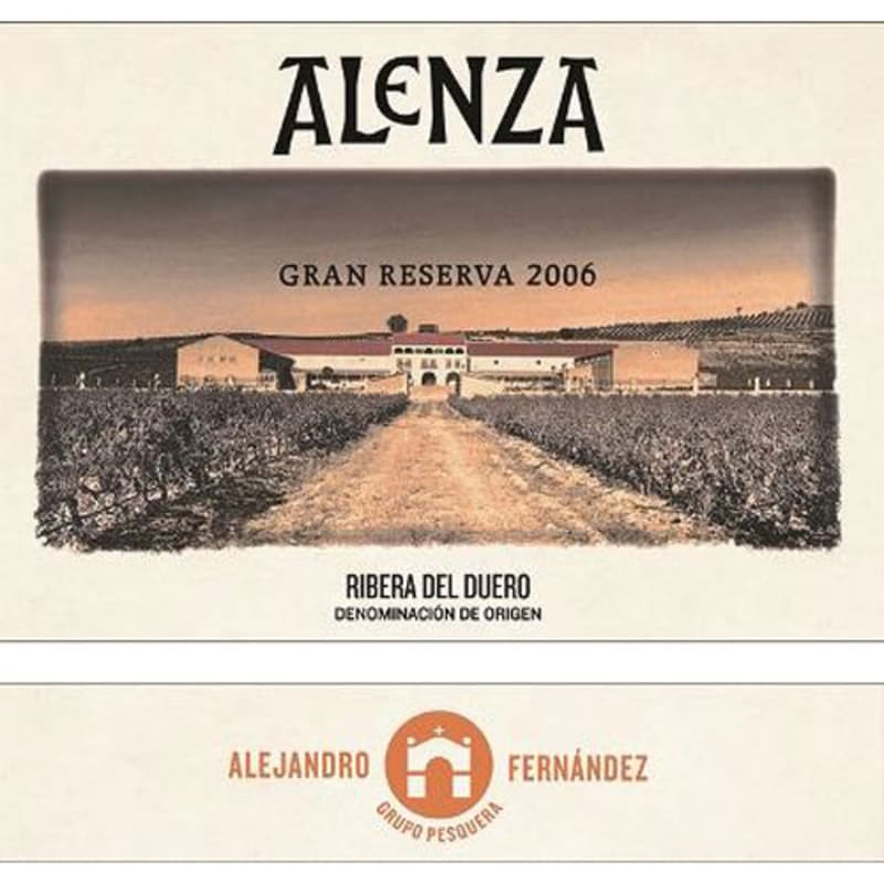 Condado de Haza Ribera del Duero Gran Reserva 2006 Front Label