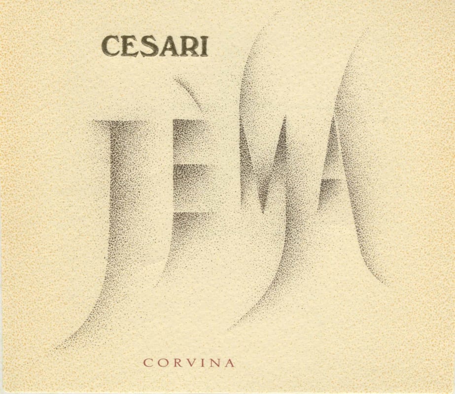Gerardo Cesari S.p.A. Veronese Jema Corvina 2011 Front Label