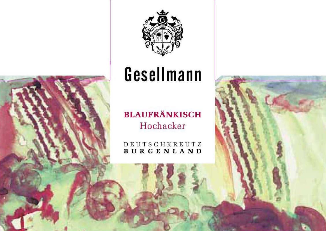 Gesellmann Hochacker Blaufrankisch 2015 Front Label
