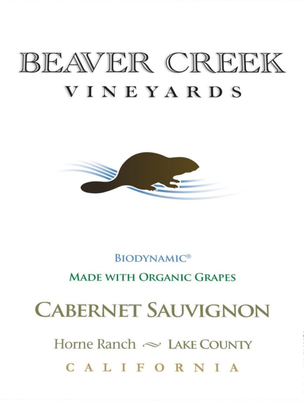 Beaver Creek Vineyards Cabernet Sauvignon 2014 Front Label