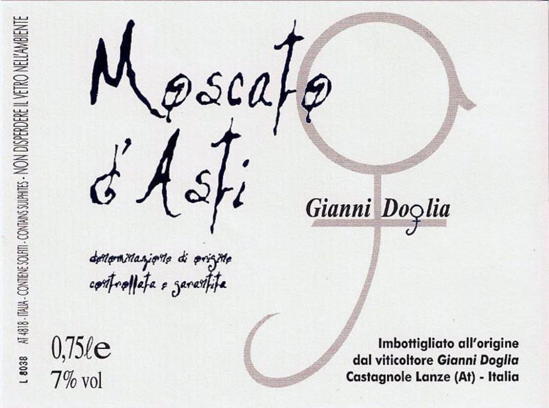 Cargo Road Wines AU Moscato d'Asti 2011 Front Label