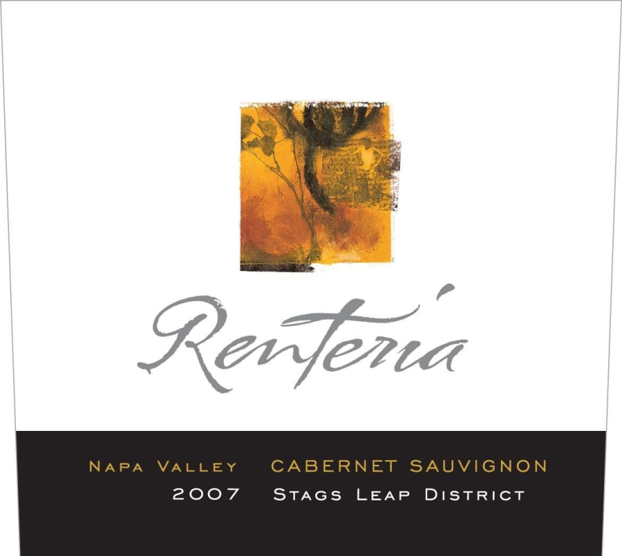 Renteria Wines Stag's Leap District Cabernet Sauvignon 2007 Front Label