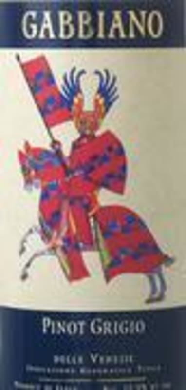 Gabbiano Pinot Grigio (1.5L) 2000 Front Label