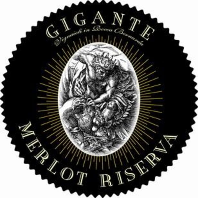 Gigante Colli Orientali del Friuli Riserva Merlot 2007 Front Label