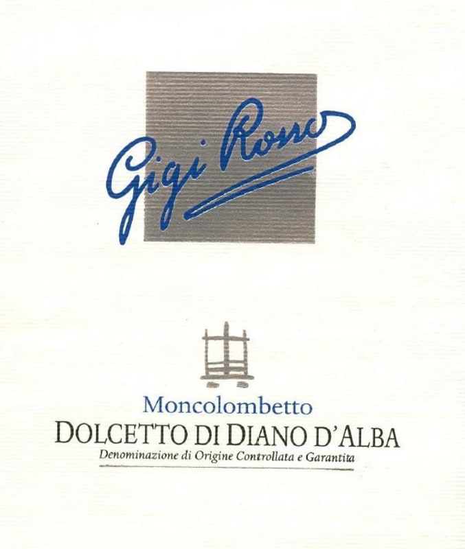 Poderi Anglelini Dolcetto di Diano d'Alba Moncolombetto 2013 Front Label