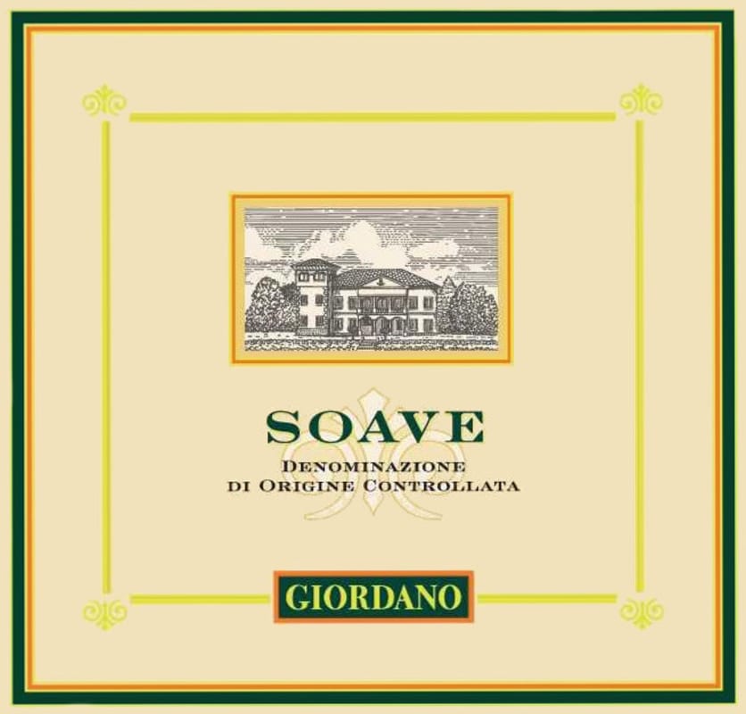 Giordano Vini Soave 2015 Front Label
