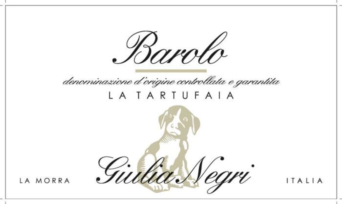 Giulia Negri Barolo La Tartufaia 2009 Front Label