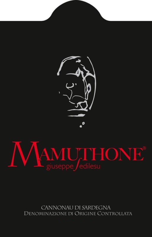 Giuseppe Sedilesu Cannonau di Sardegna Mamuthone 2013 Front Label