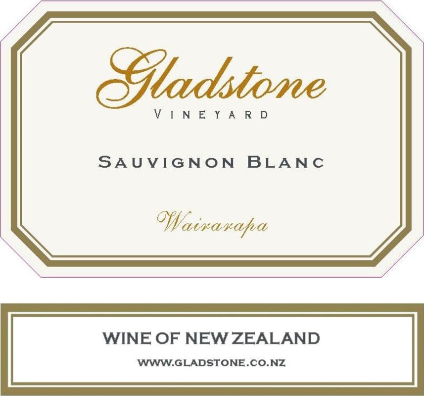 Gladstone Vineyard Sauvignon Blanc 2013 Front Label