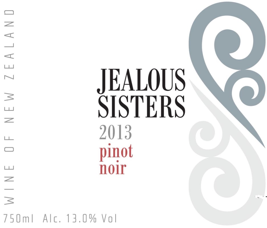 Gladstone Vineyard Jealous Sisters Sauvignon Blanc 2013 Front Label
