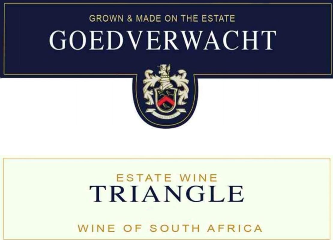 Goedverwacht Wine Estate Triangle 2009 Front Label
