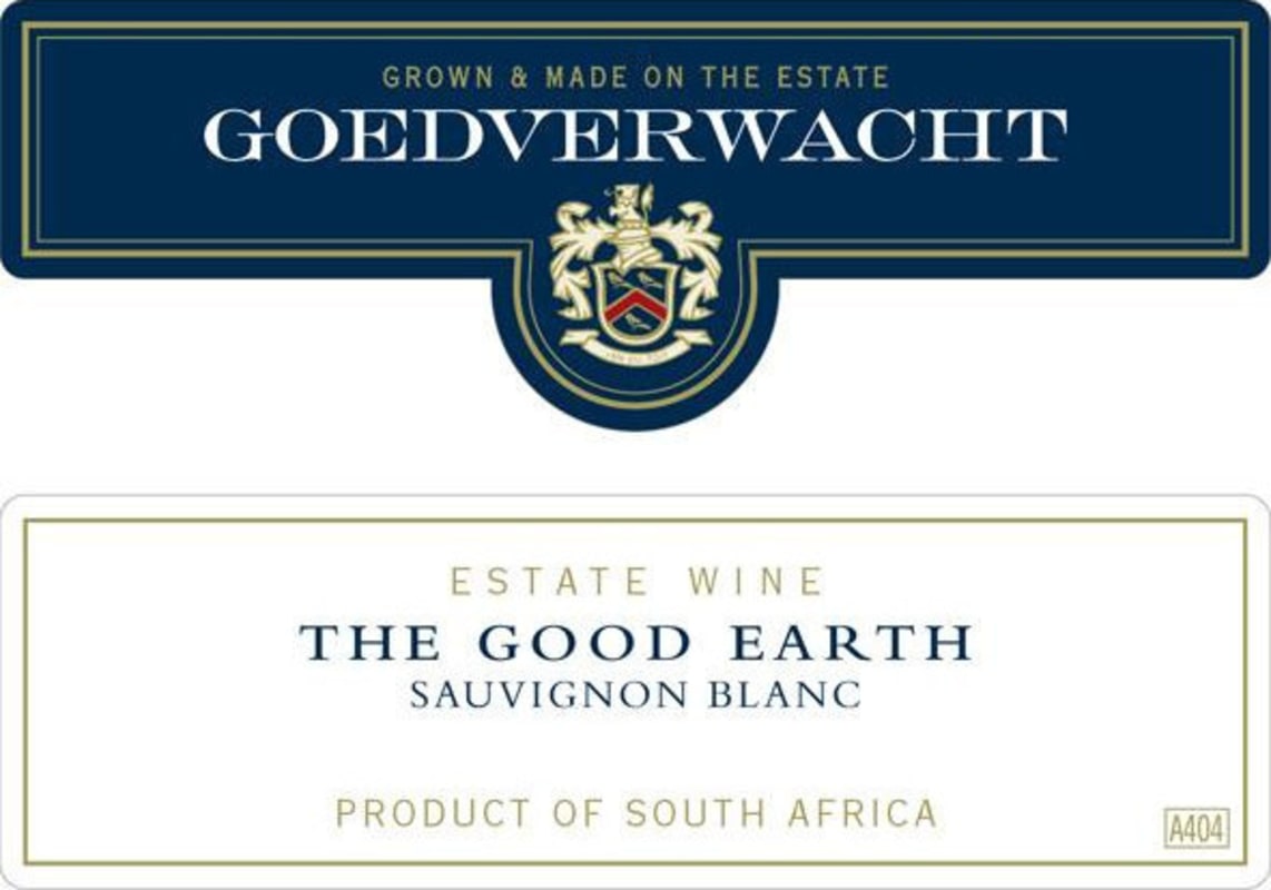 Goedverwacht Wine Estate The Good Earth Sauvignon Blanc 2009 Front Label