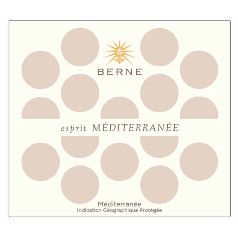 Chateau De Berne Esprit de Mediterranee 2016 Front Label