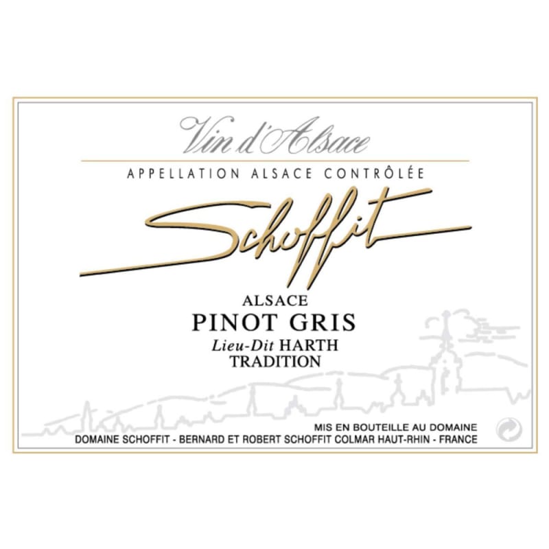 Domaine Schoffit Tradition Pinot Gris 2014 Front Label