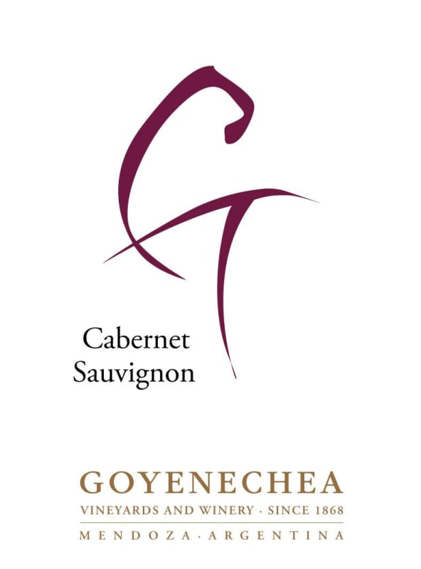 Goyenechea Cabernet Sauvignon 2014 Front Label