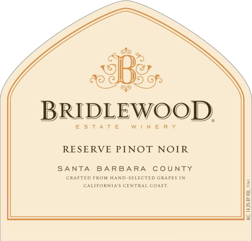 Bridlewood Reserve Pinot Noir 2011 Front Label
