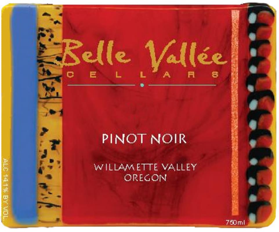 Belle Vallee Cellars Port Pinot Noir 2005 Front Label