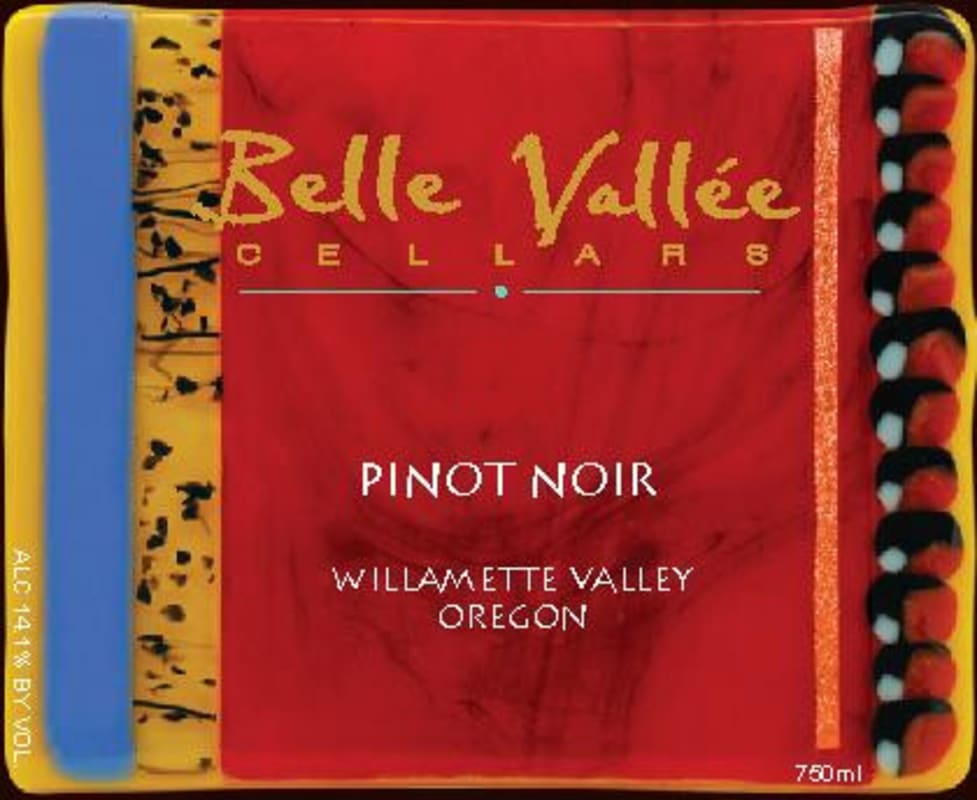 Belle Vallee Cellars Port Pinot Noir 2004 Front Label