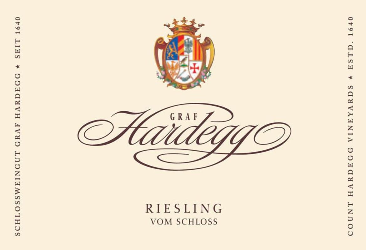 Graf Hardegg Vom Schloss Riesling 2014 Front Label