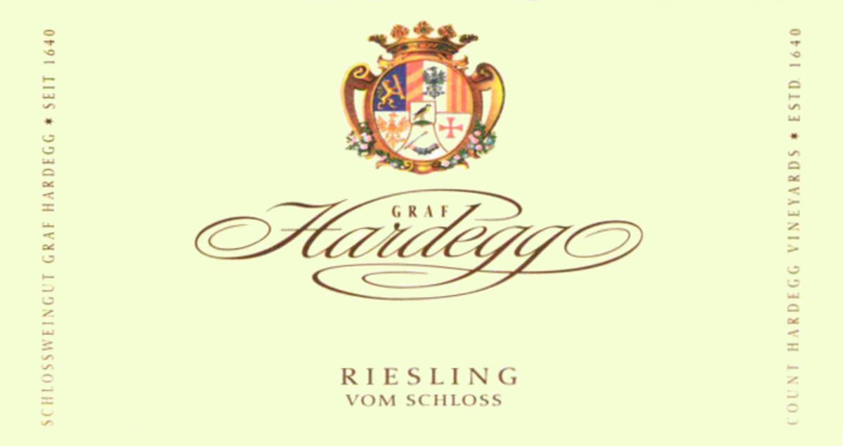Graf Hardegg Vom Schloss Riesling 2008 Front Label