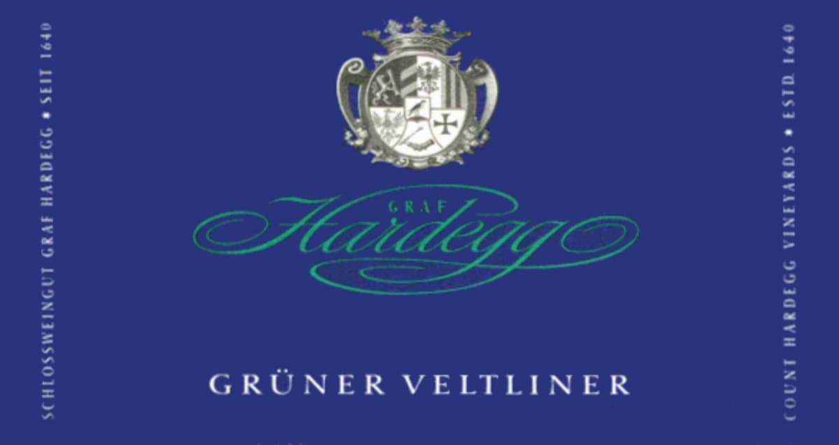 Graf Hardegg Gruner Veltliner 2012 Front Label
