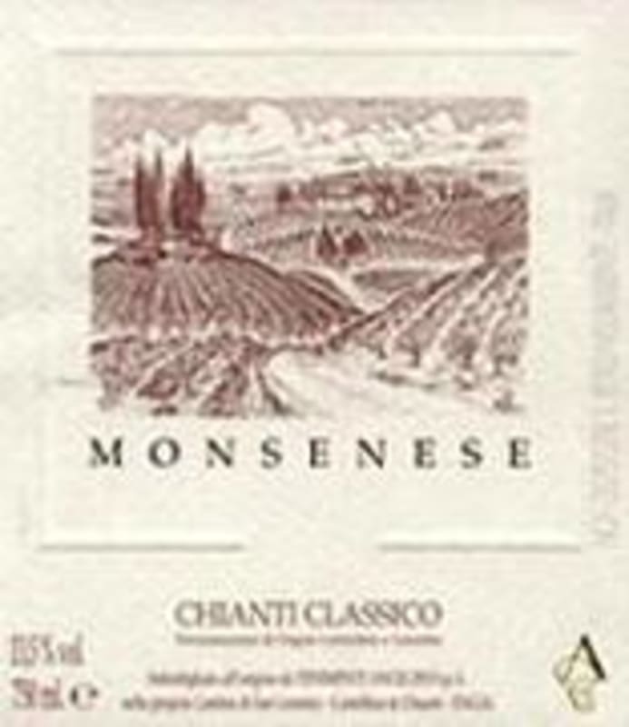 San Leonino Chianti Monsenese 1997 Front Label