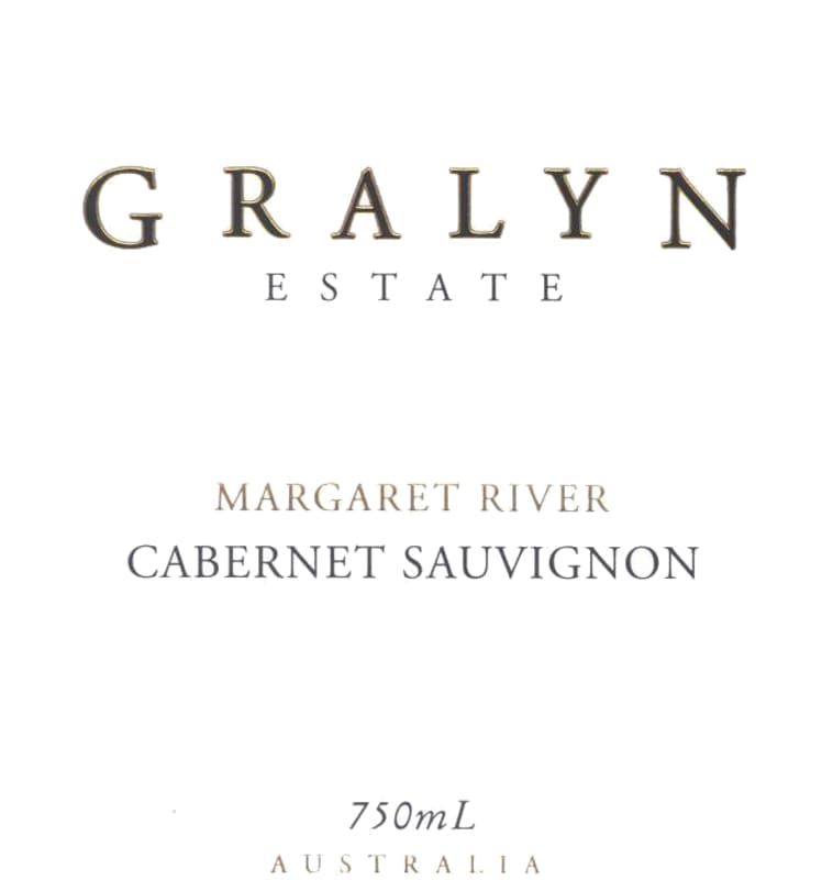 Gralyn Estate Cabernet Sauvignon 2004 Front Label