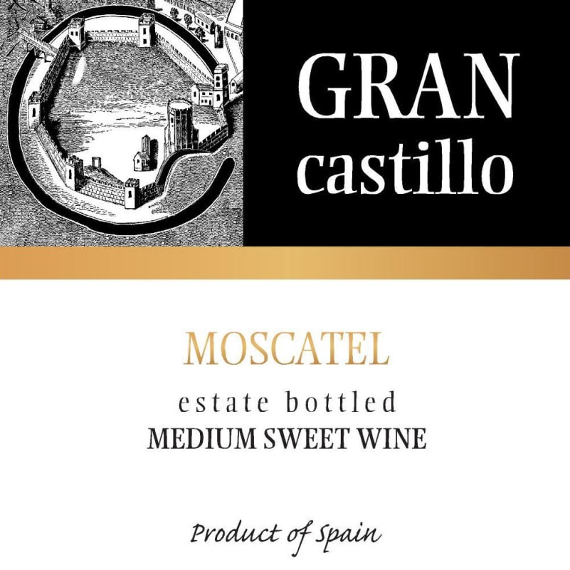 Gran Castillo Moscatel 2015 Front Label