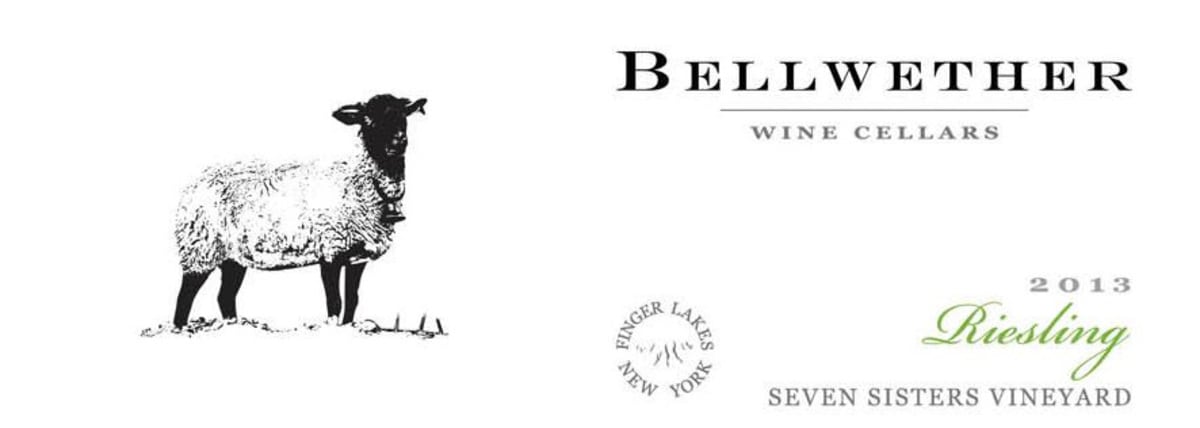 Bellwether Hard Cider Seven Sisters Vineyard Riesling 2013 Front Label