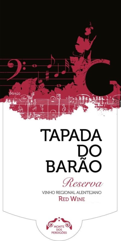 Granadeiro Vinhos Vinho Regional Alentejano Tapada do Barao Reserva 2010 Front Label