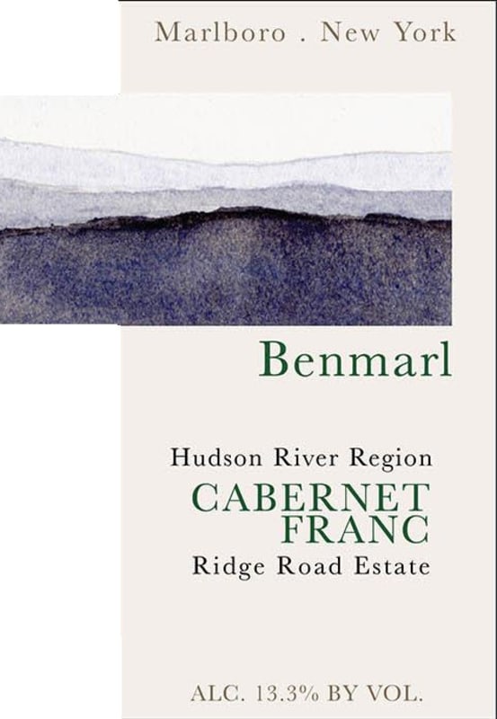 Benmarl Vineyards & Winery Hudson River Region Cabernet Franc 2014 Front Label