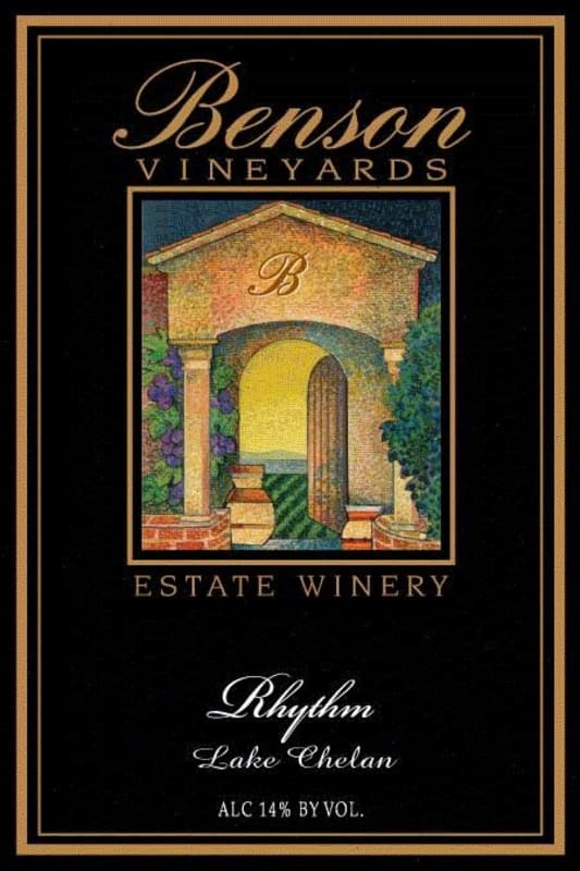 Benson Vineyards Estate Winery Rhythm 2009 Front Label