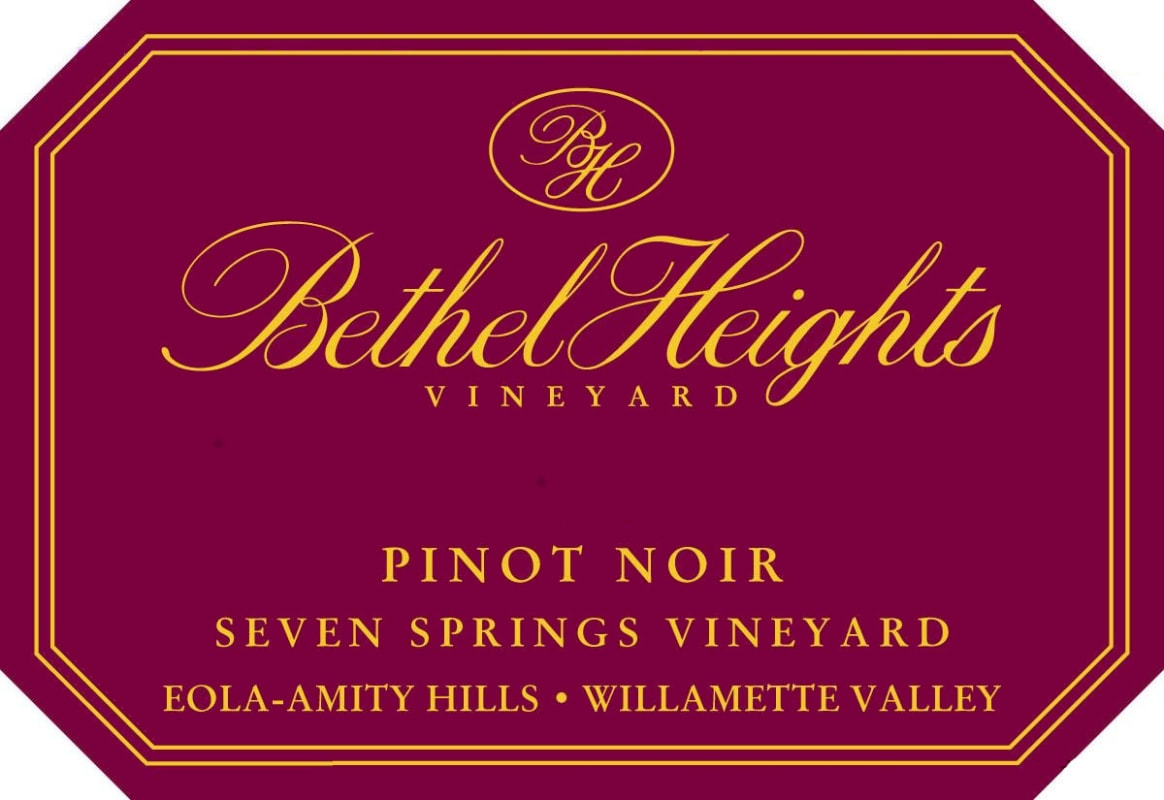 Bethel Heights Seven Springs Vineyard Pinot Noir 2006 Front Label