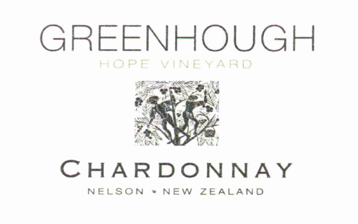 Greenhough Hope Vineyard Chardonnay 2007 Front Label