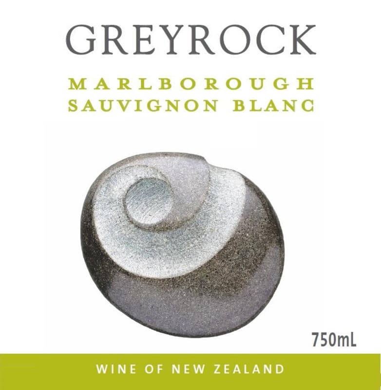 Greyrock Marlborough Sauvignon Blanc 2015 Front Label