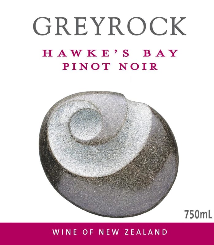 Greyrock Pinot Noir 2014 Front Label