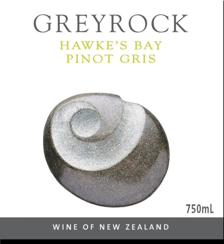 Greyrock Pinot Gris 2014 Front Label