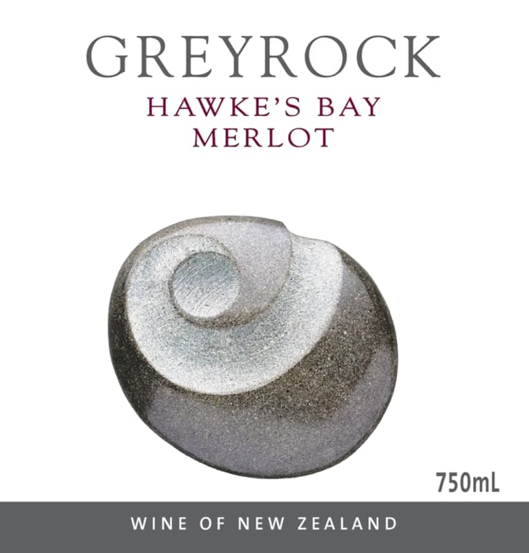 Greyrock Merlot 2010 Front Label