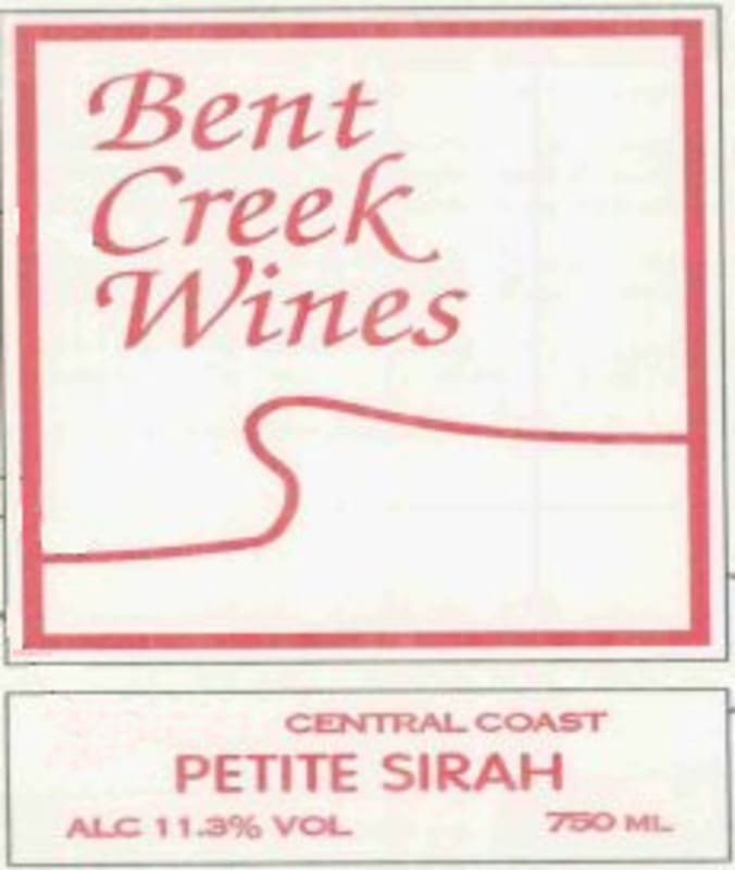 Bent Creek Winery Petite Sirah 2004 Front Label