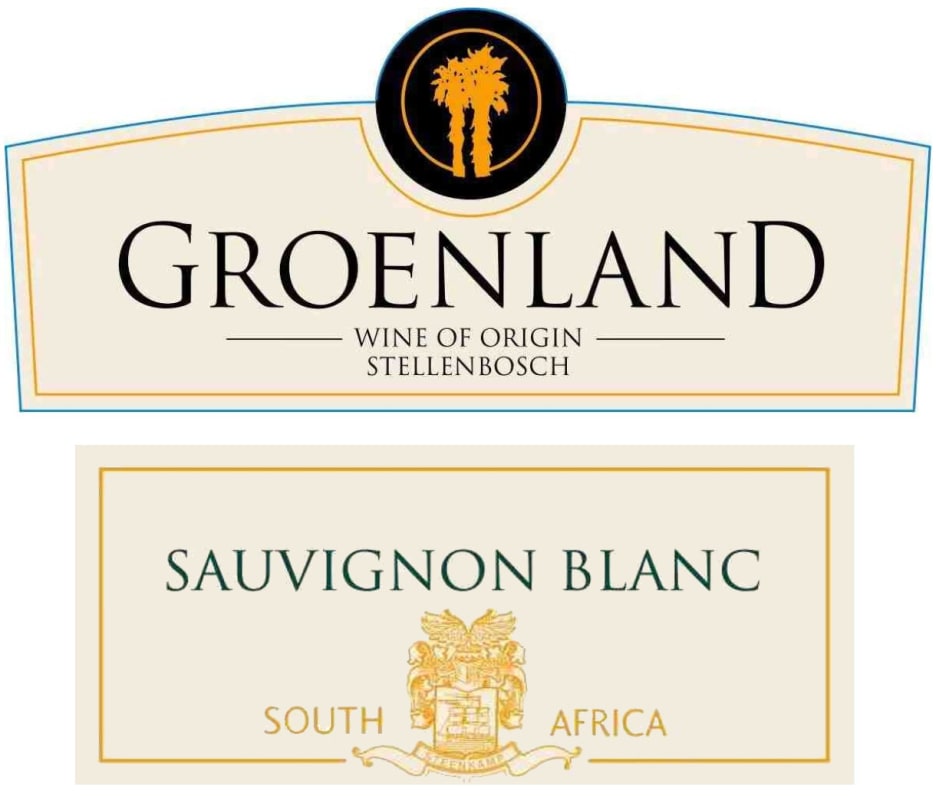 Groenland Sauvignon Blanc 2010 Front Label