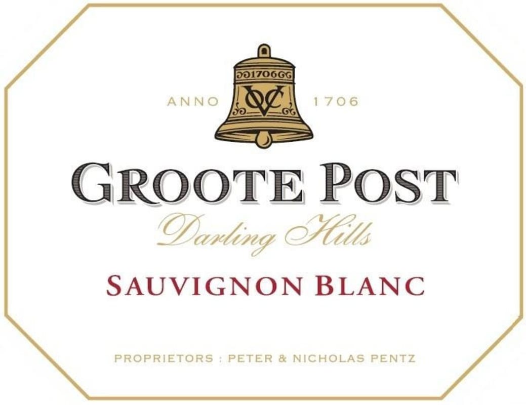 Groote Post Sauvignon Blanc 2015 Front Label