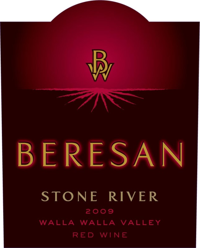 Beresan Winery Stone River Red 2009 Front Label