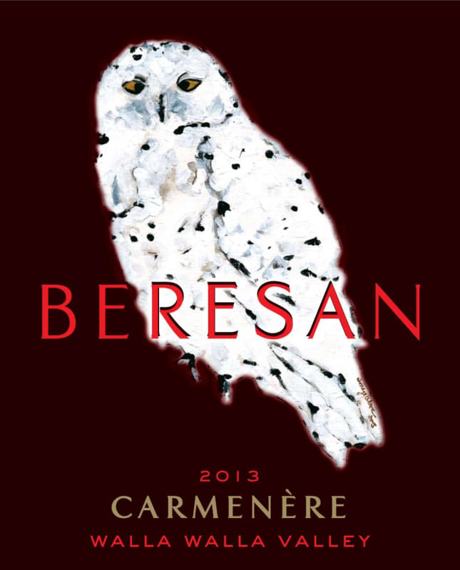 Beresan Winery Carmenere 2013 Front Label